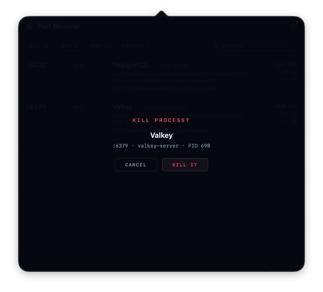 Port Bouncer screenshot 3