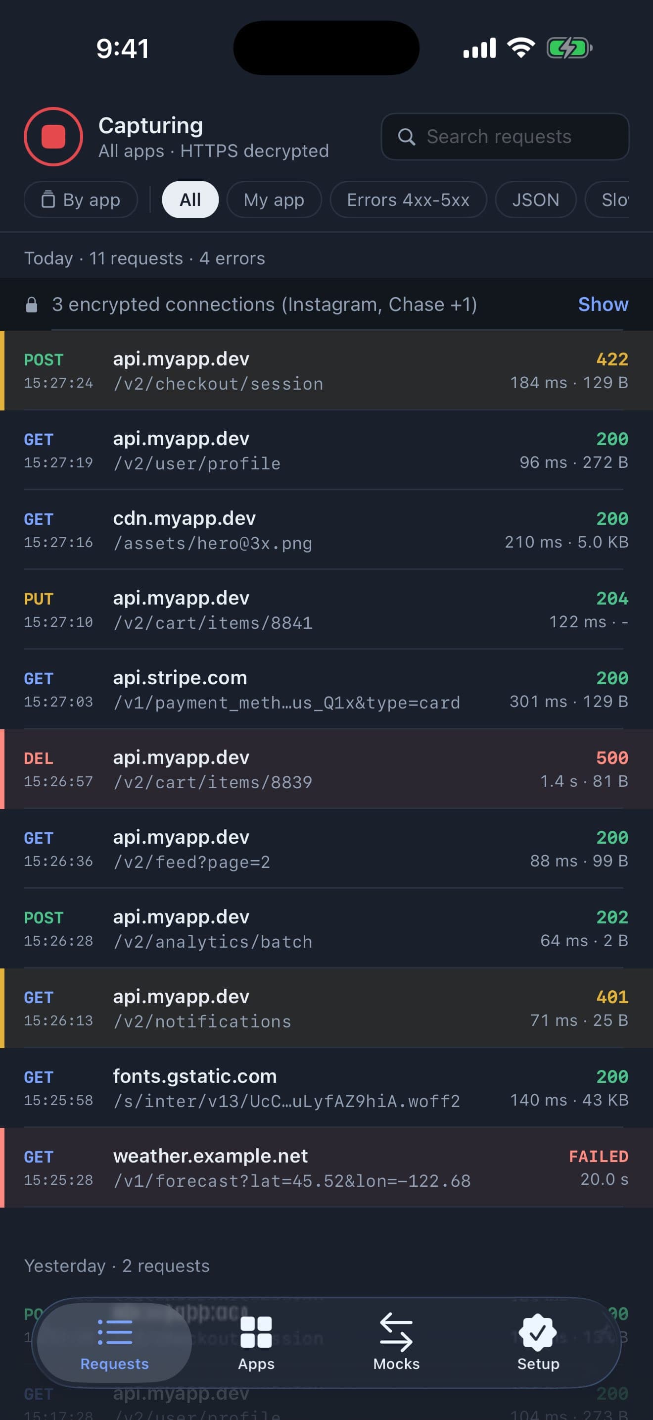 Relay screenshot 1